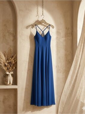 Show Me Your Mumu Godshaw Goddess Gown Navy XL Bridesmaid NWT